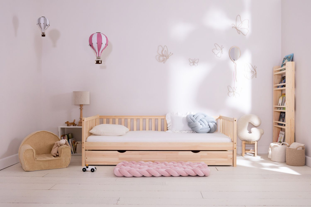 Beige & White Hot Air Balloon - Size: L