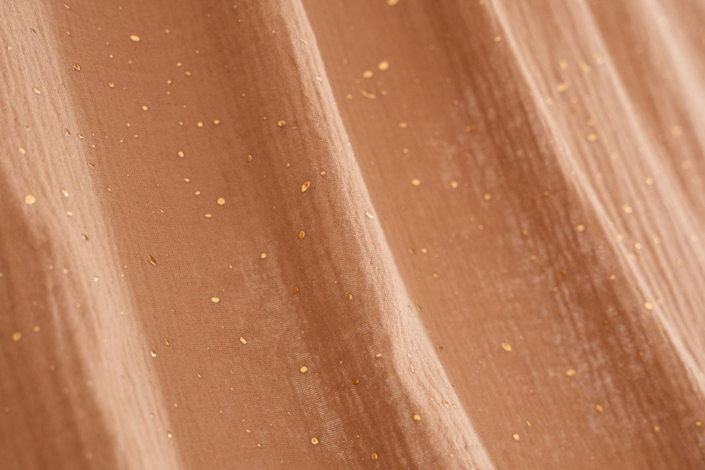 Hausbett-Himmel Camel Goldpunkte - Modell DK - 140x480