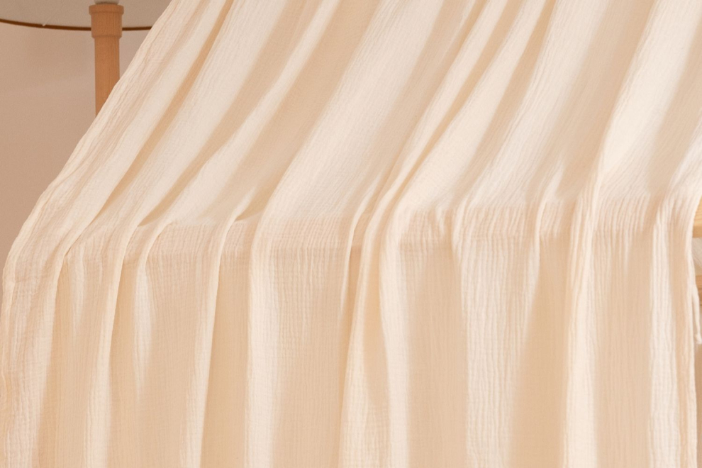 Bed Canopy - Camel & Gold Dots - Model DK - 140x480