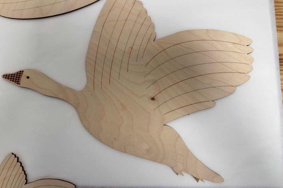 Origami Baum & Vögel