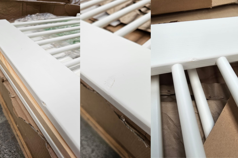 Seoul Bed 90x190cm - White