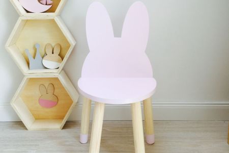 Chaise Lapin - Rose