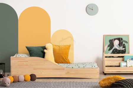 Cama Amsterdam 80x160cm - Madeira