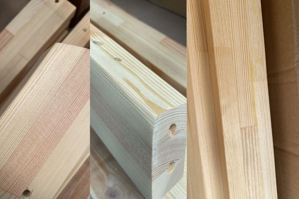 Cama Casita RT 90x200cm - Madera Natural - Con 1 Cama Nido