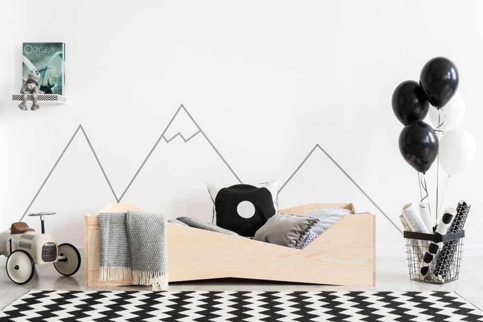 Cama Varsovie 70x160cm - Madeira