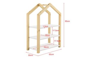 Mensola Montessori S - Legno Naturale