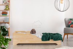 Letto Oslo 80x160cm 2022 - Legno Naturale