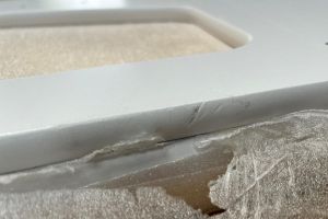 Kitchen Helper - Natural Wood and White