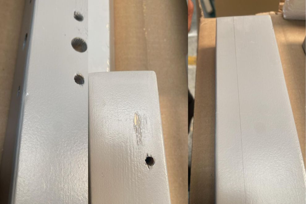 Lit Brasilia 90x180cm - Gris - Entrée Latérale - 20cm du sol