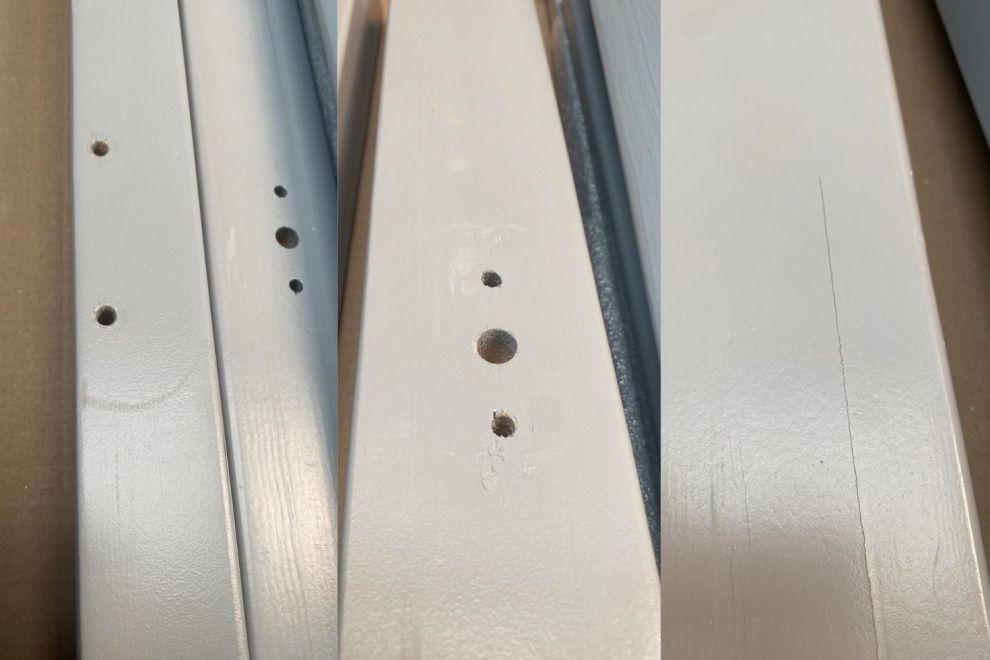 Brasilia Bed 80x180cm - Natural Wood - Side Entrance - 20cm from the floor