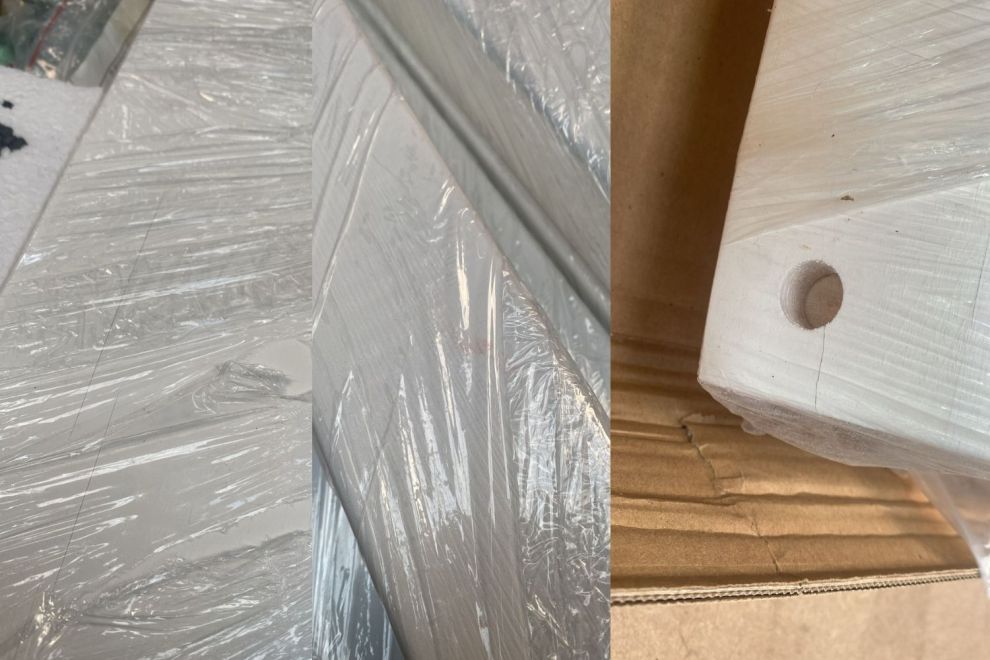 Cama Casita DMT 90x180cm - Blanco - Con 1 Cama Nido