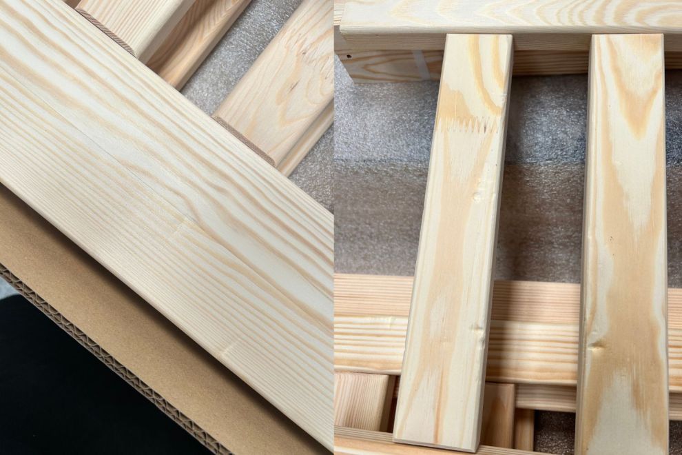 Hausbett DBT 90x190cm - Naturholz - Mit 1 Aufbewahrungsschublade