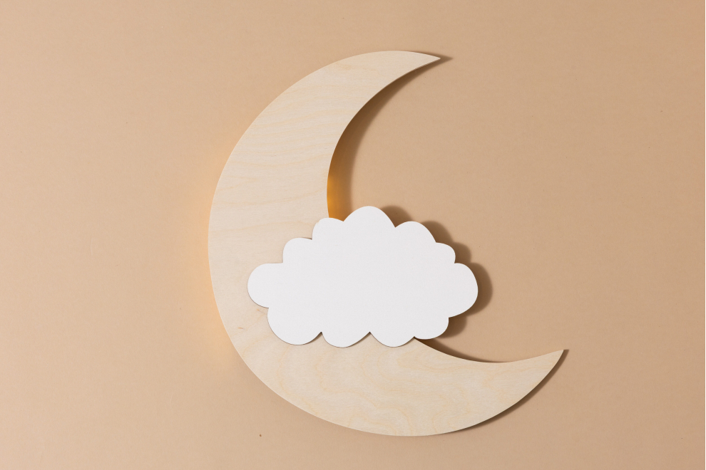 Applique Luna Crescente - Naturale