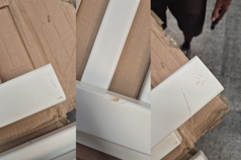 House Bed L Premium 90x190cm - White - On the floor