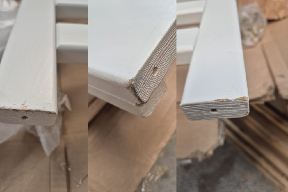 Cama Casinha L Premium 90x190cm - Branco - No chão