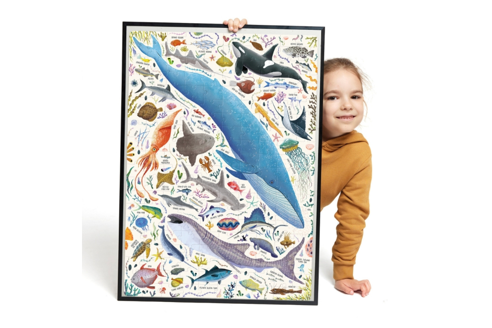 Puzzlove Animales del Océano Puzzle 7+