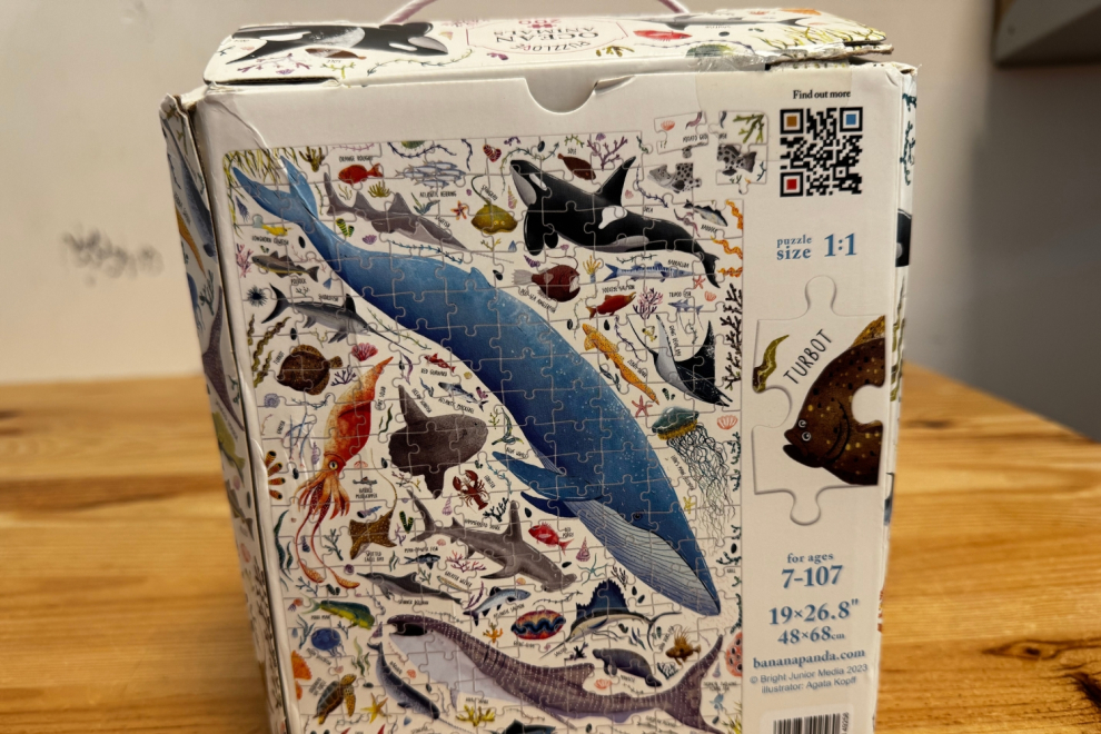 Puzzlove Ocean Animals 7+