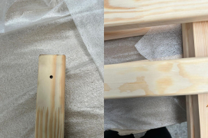 Cama Tokyo 90x190cm - Madera Natural