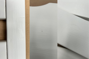 House Bed LT Premium 90x190cm - White - With 1 Trundle Bed