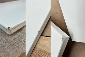 Bureau avec Tiroir Stella - Blanc