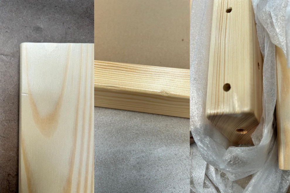 Litera W 90x190cm - Madera Barnizada