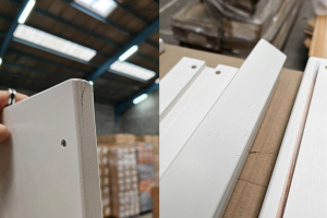 Stella Desk with Drawer - White