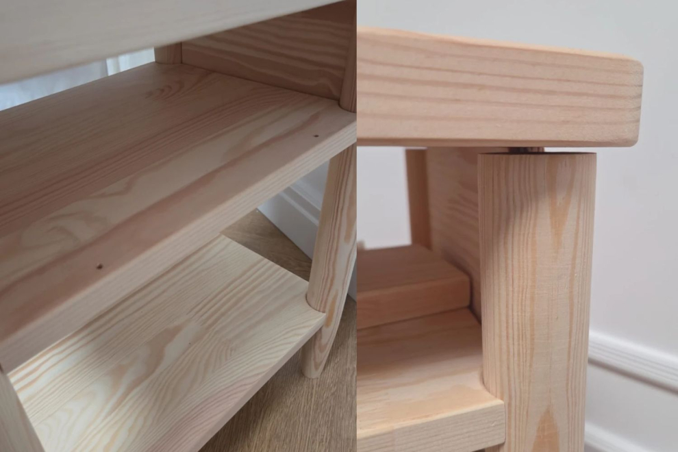 Mensola Montessori S - Legno Naturale