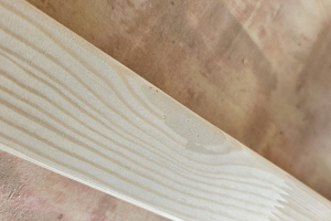 Cama Casinha L Premium 90x190cm - Madeira Natural - 10cm