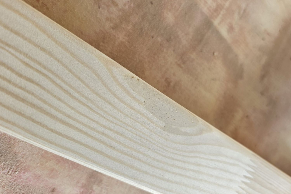 Cama Casita L Premium 90x190cm - Madera Natural - 10cm